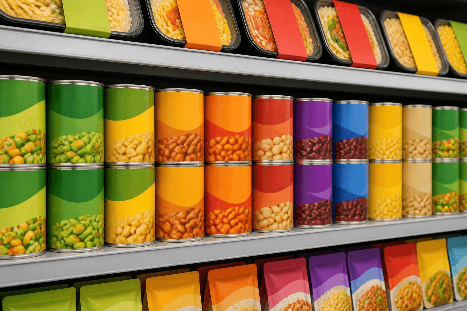 Convenience Foods Shelf