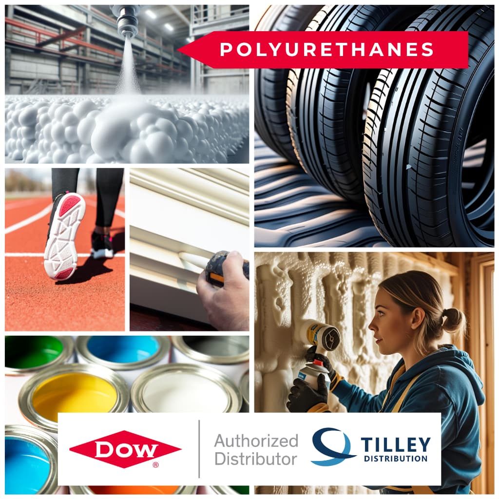 Tilley Distribution, Your GO-TO Distributor Partner of Dow Polyurethanes