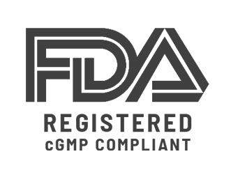FDA registered cGMP compliant logo